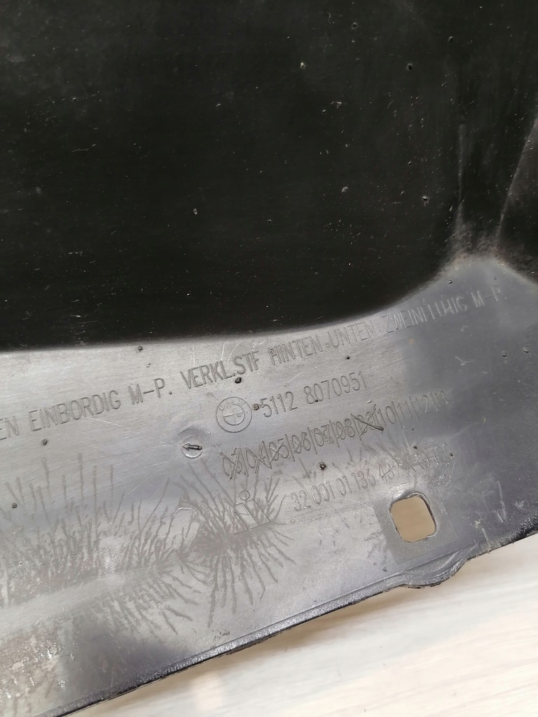 фото №11, Bmw 1 f40 m-pakiet спойлер диффузор задняя 8070951