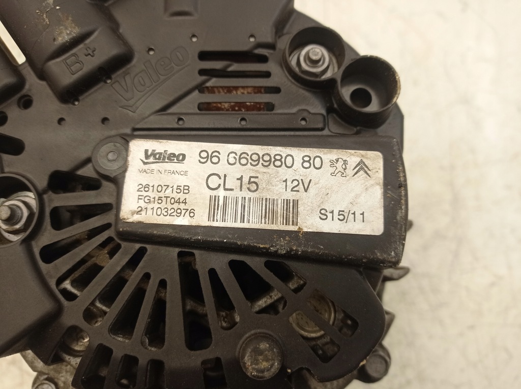 фото №7, Citroen ds4 1.6 thp генератор 9666998080