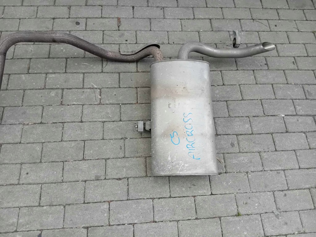 фото №1, Citroen c5 aircross вихлоп гасник 1.2 2022r giełda