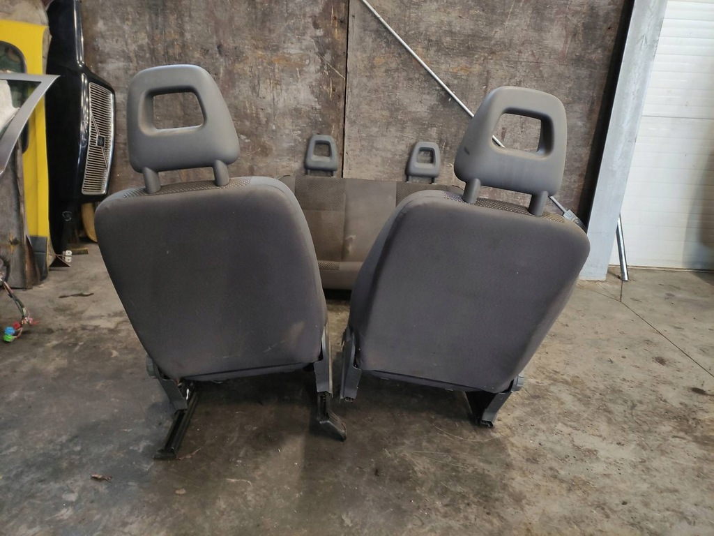 фото №11, Сидіння комплект лівий правий заднє сидіння panda ii 2006r