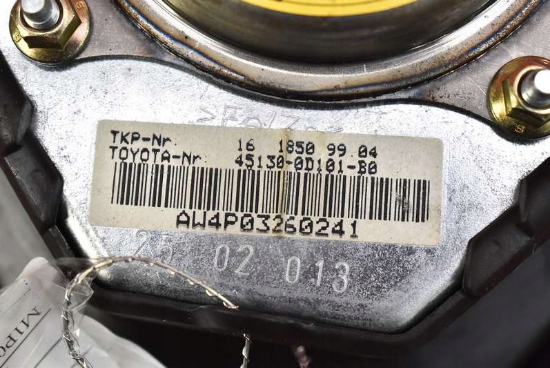 фото №8, Подушка безпеки подушка повітряна водія 45130-0d101-b0 toyota yaris 1 i 03-05