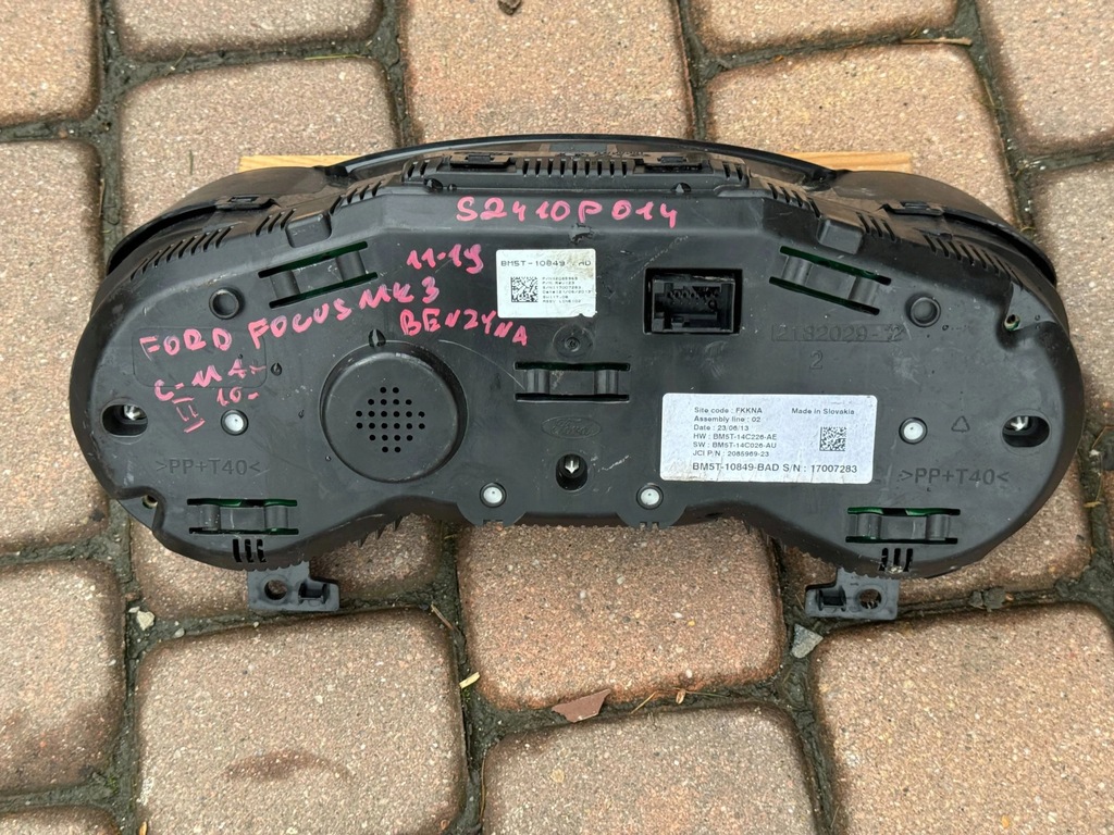 фото №7, Ford focus mk3 iii 3 c-max cmax ii 2 10-19 счетчик приборы спидометр