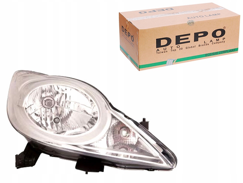 фото №1, Фара h4 електричний колір вкладиш: хромований