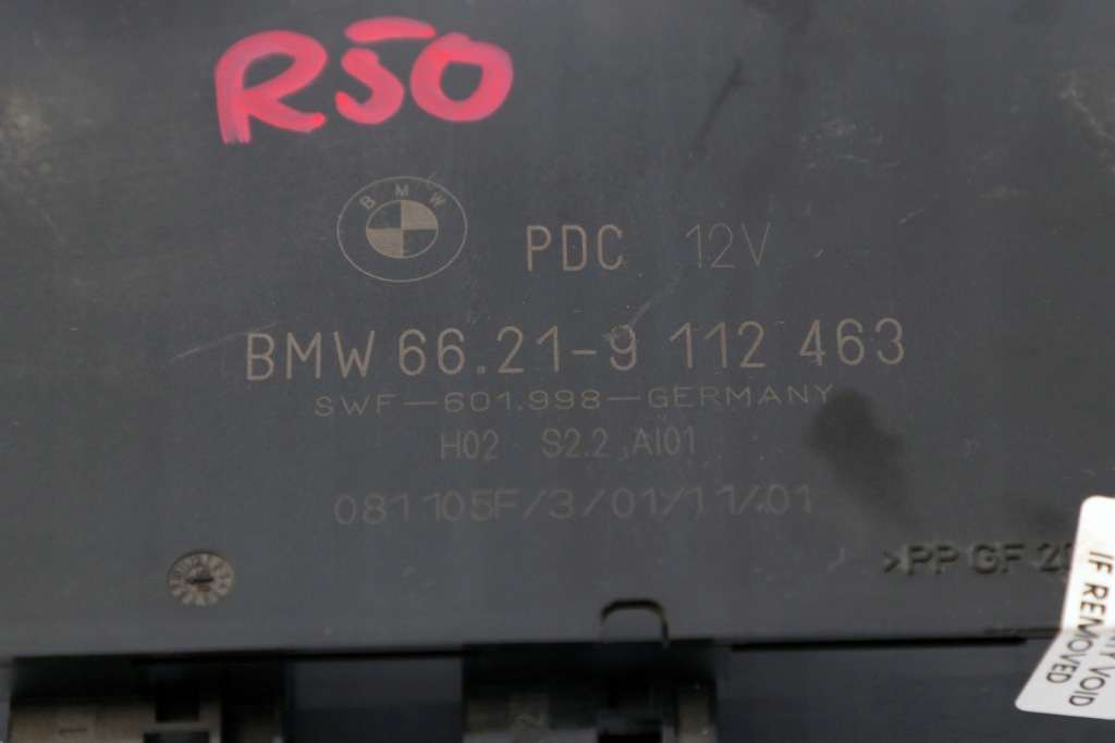 Bmw z4 e46 e89 mini r50 r52 модуль контроля парковки pdc 9112463 Цена