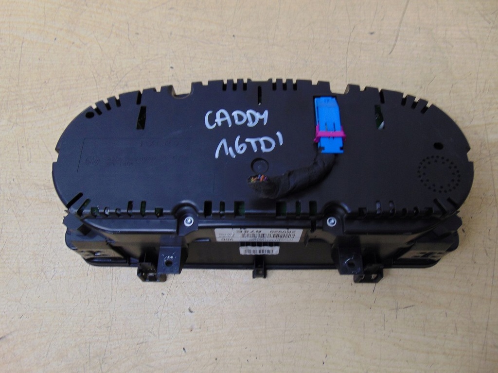 фото №6, Лічильник приладова панель vw caddy iii 2010- 1.6tdi 2k0920875e