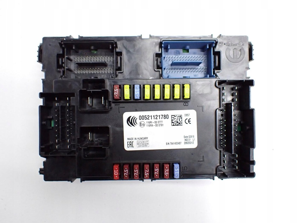 фото №1, Модуль блок керування bsi 00521121780 79414004s7 jeep renegade 18r