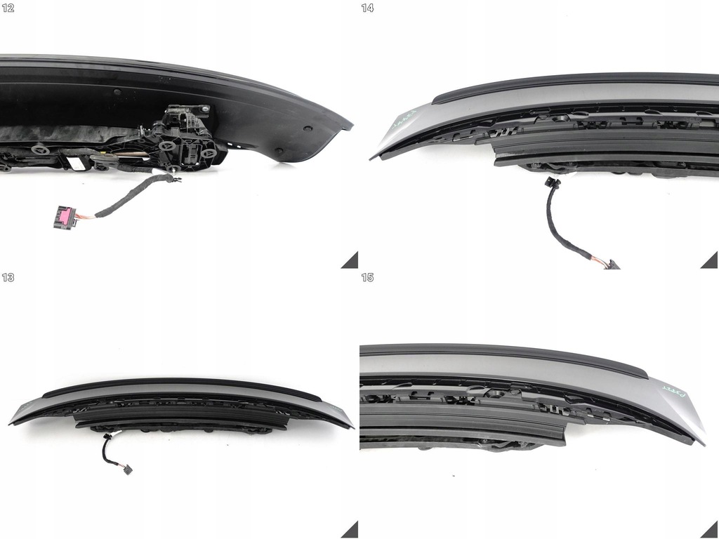 фото №10, Porsche cayenne 9y3 coupe крышка багажника механизм привод спойлер спойлер крыло задняя