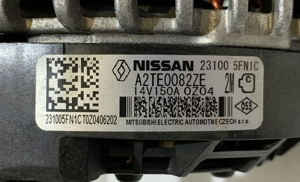 фото №5, Renault arkana duster ii 1.3 tce генератор 231005fn1c