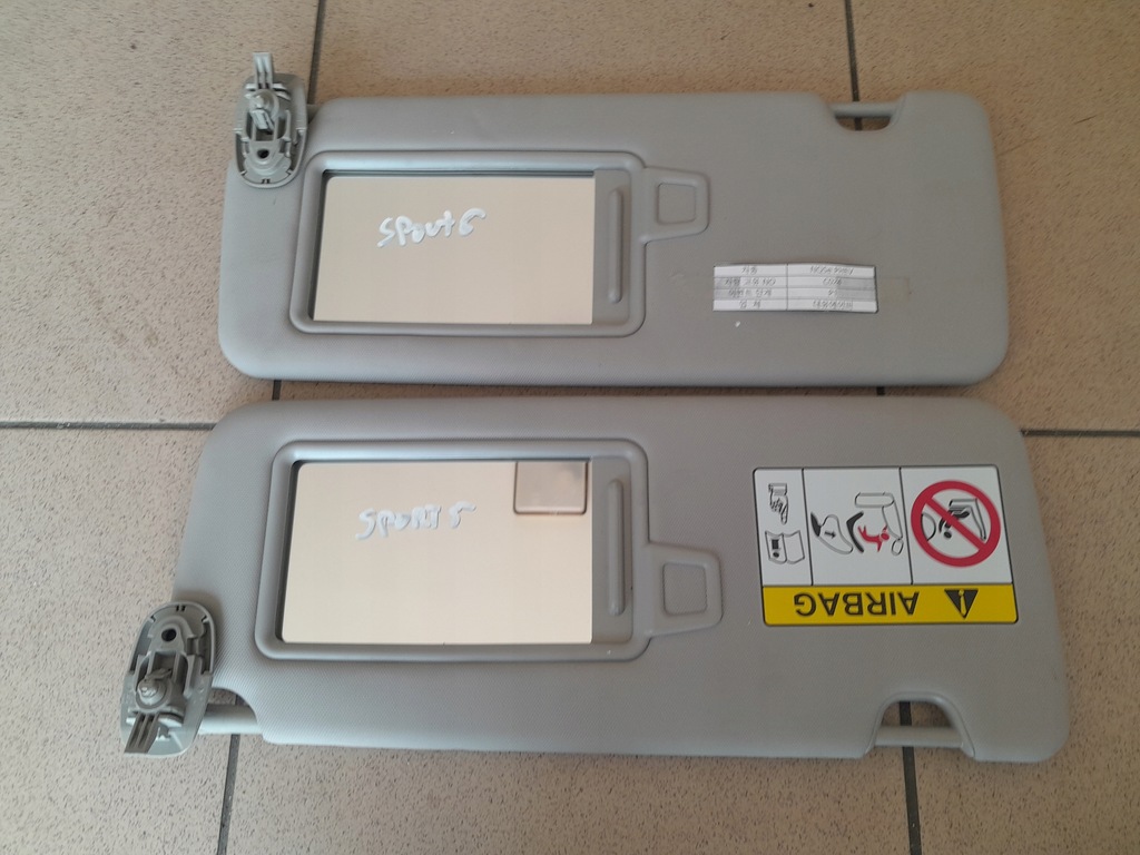 фото №1, Kia sportage v 22- защита солнцезащитная козырёк