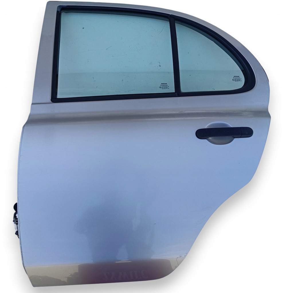 фото №1, Стекло дверь левая задняя задняя треугольник nissan micra k12