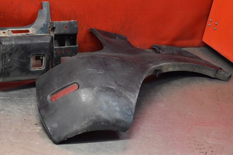 фото №4, Бампер задняя задний чёрный renault megane scenic 1 i rx4 99-03