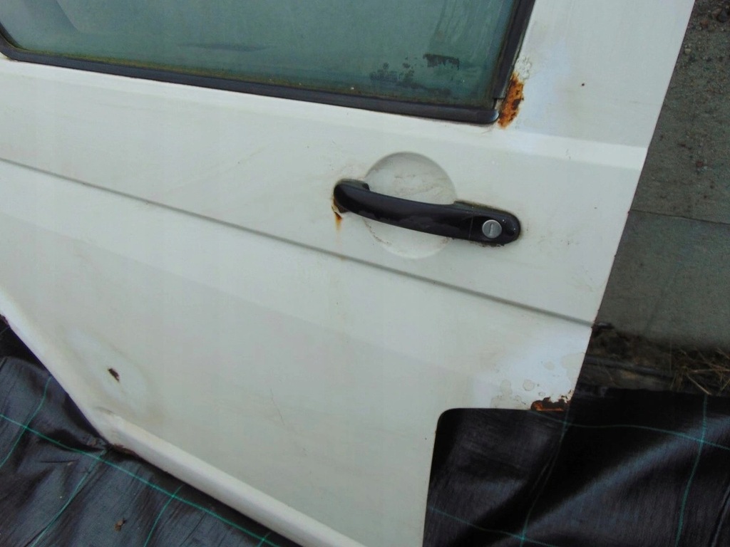 фото №7, Дверь левый перед vw transporter t5 белый полный