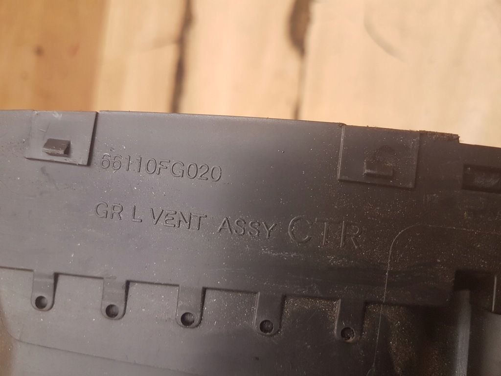 фото №11, Решётка обдув панели комплект subaru forester iii