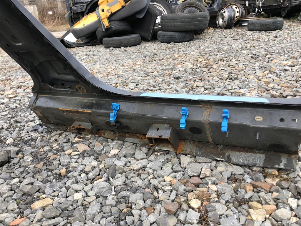 фото №12, Citroen ds7 блок двигателя b порог левый