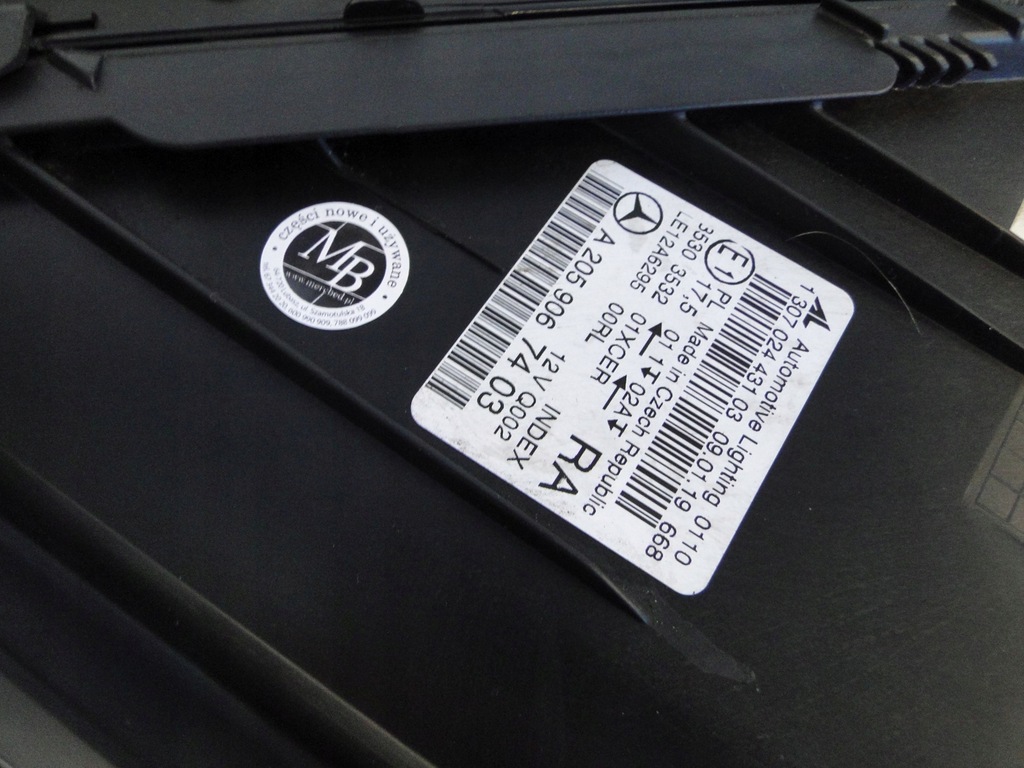 фото №15, Mercedes c klasa 205 w205 лампа правая led high per