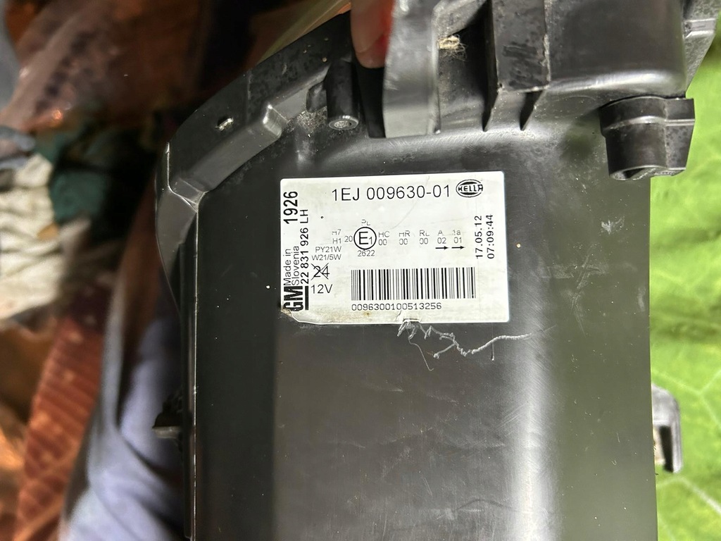 фото №7, Лампа передняя левая обычная opel insignia