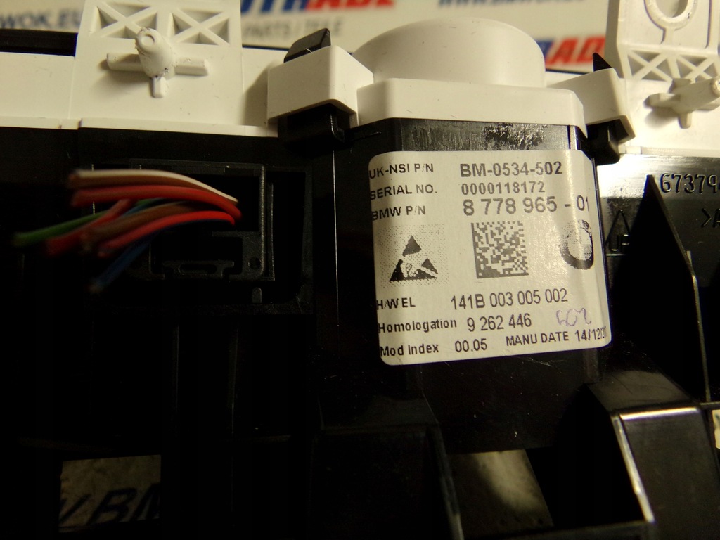 фото №6, Bmw i3 i01 lci прилади лічильник 8778965 9368541 5a08590 5a08591