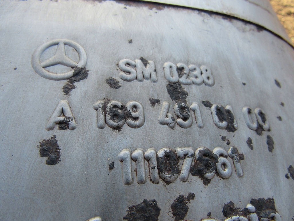 фото №7, Гасник вихлоп mercedes-benz a w169 169 1.5 benz a1694910100