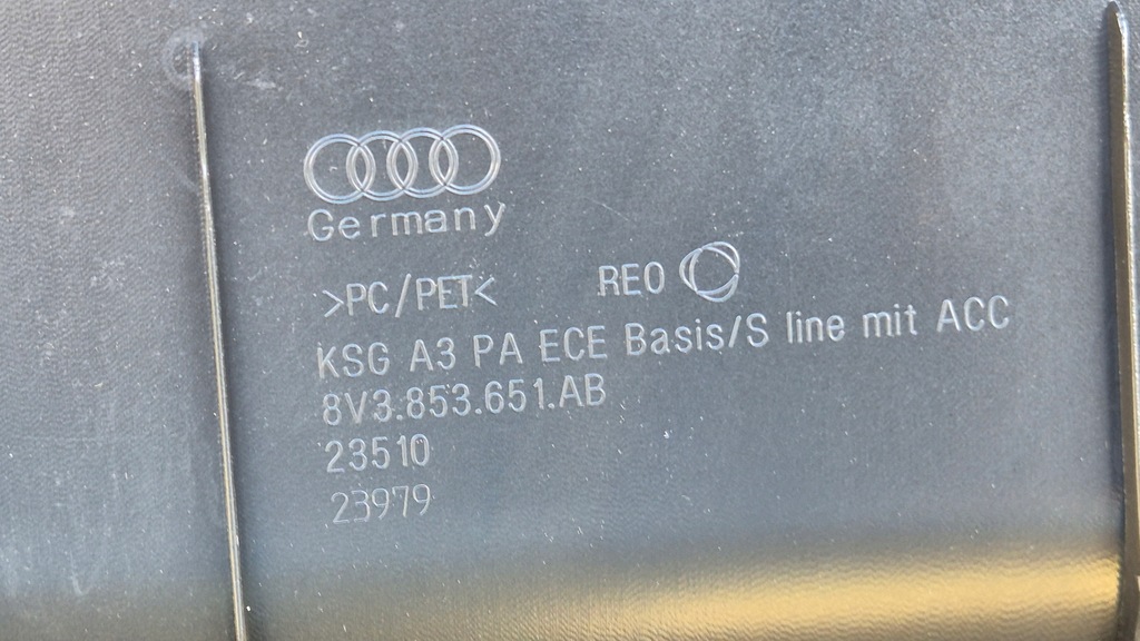 фото №13, Решётка радиатора радиатора решётка радиатора audi a3 8v lift 16-20 радар acc оригинальный номер 8v3853651ab nowa!