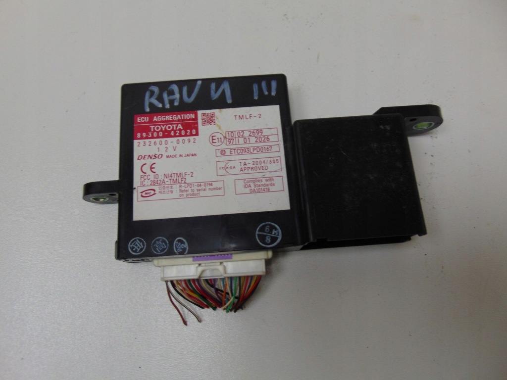 фото №1, Модуль блок керування ecu toyota avensis t27 89300-42020