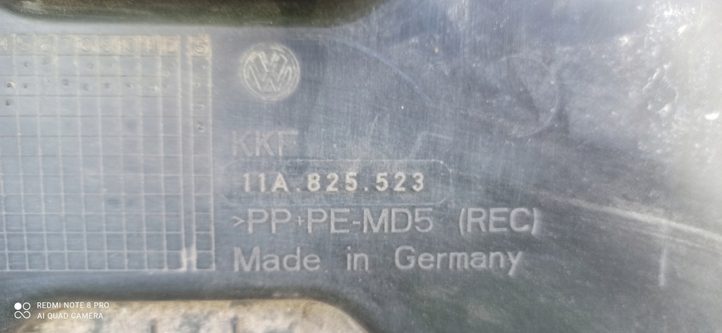 фото №6, Vw id.4 id4 2020- плита захист бампера 11a825523