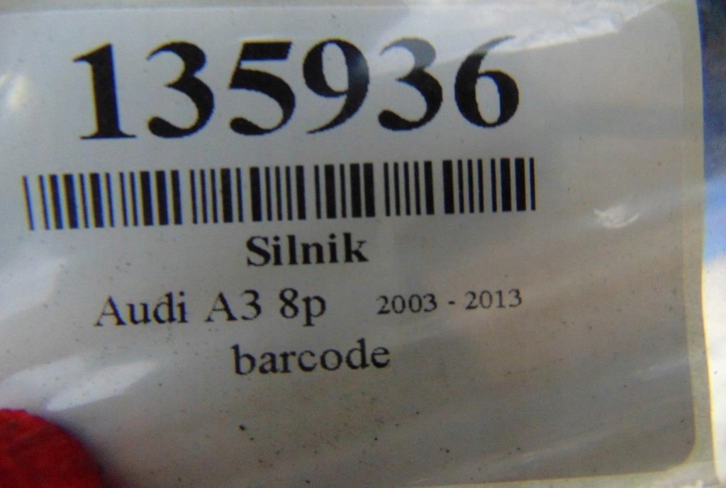 фото №9, Audi a3 8p блок двигуна kompletny 1.6 8v