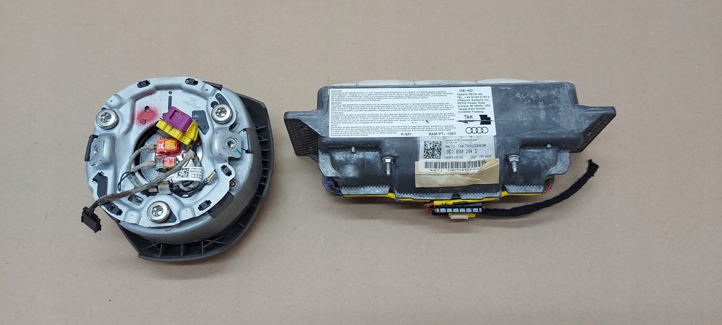 фото №6, Подушка воздушная водителя пассажира audi a4 b7