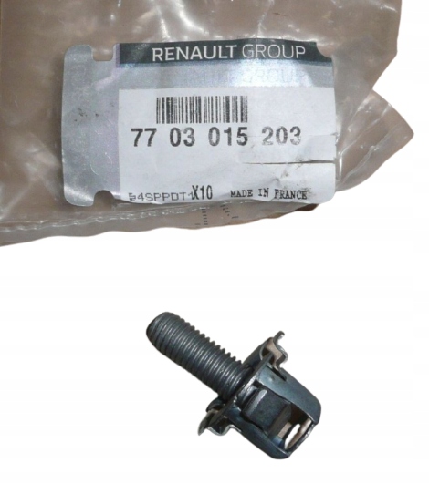 фото №1, Клипса защита pod двигатель master iii 7703015203