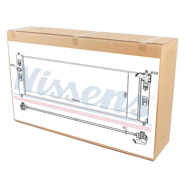 фото №1, Радиатор двигателя wody citroen c4 aircross 1.6 2.0