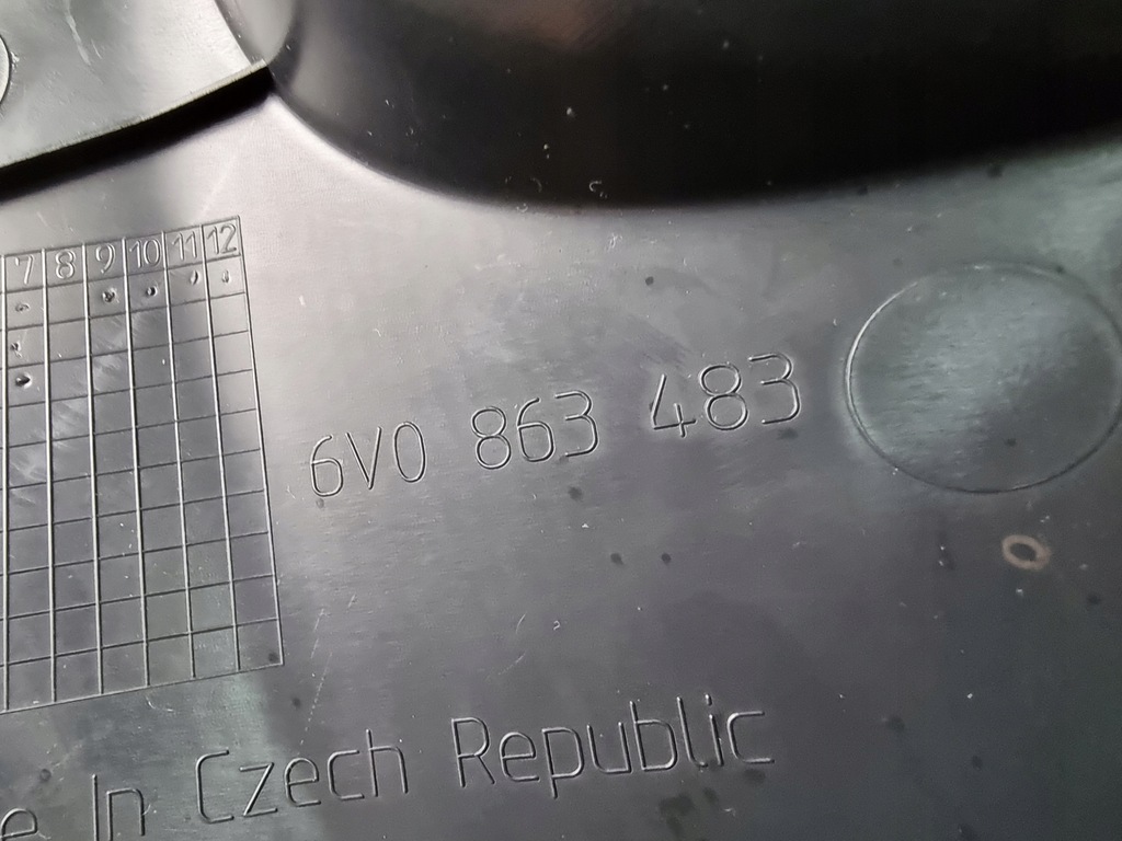 фото №5, Обшивка стойка a левая skoda fabia 6v0863483