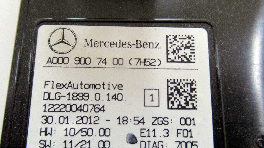 фото №5, Mercedes b-klasa w 246 w246 лампа освещение кабины a0009007400