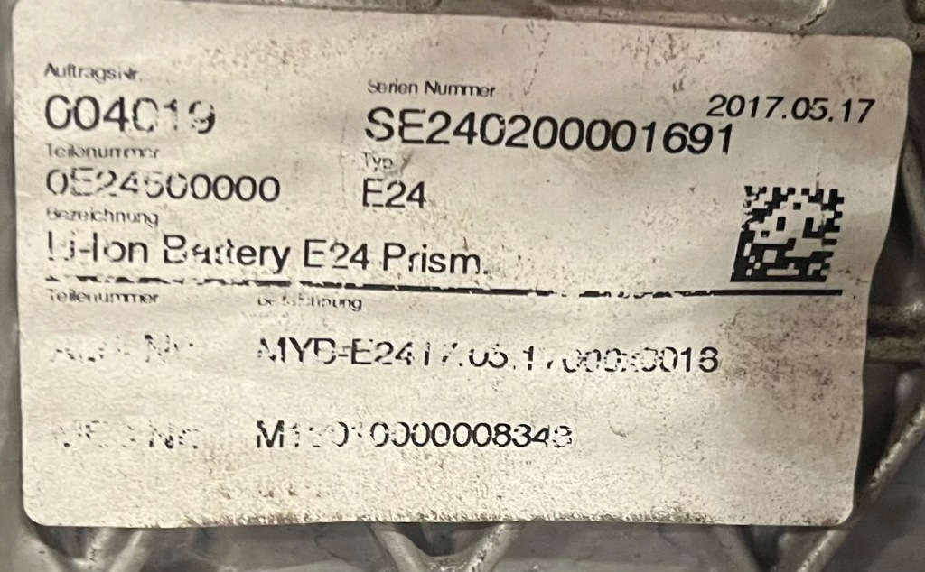 фото №7, Idealny аккумулятор аккумулятор wysokowoltowa porsche panamera 971 2,9 гибрид 1