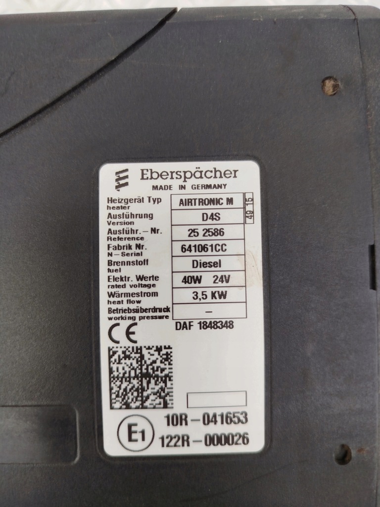 фото №4, Webasto daf xf 106