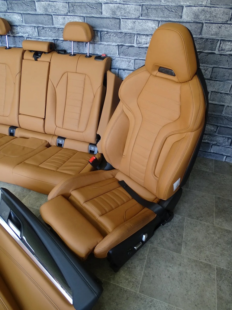 фото №8, Сиденья kompletny середина обшивки заднее сиденье m sport bmw f97 x3m g01 x3 nowe