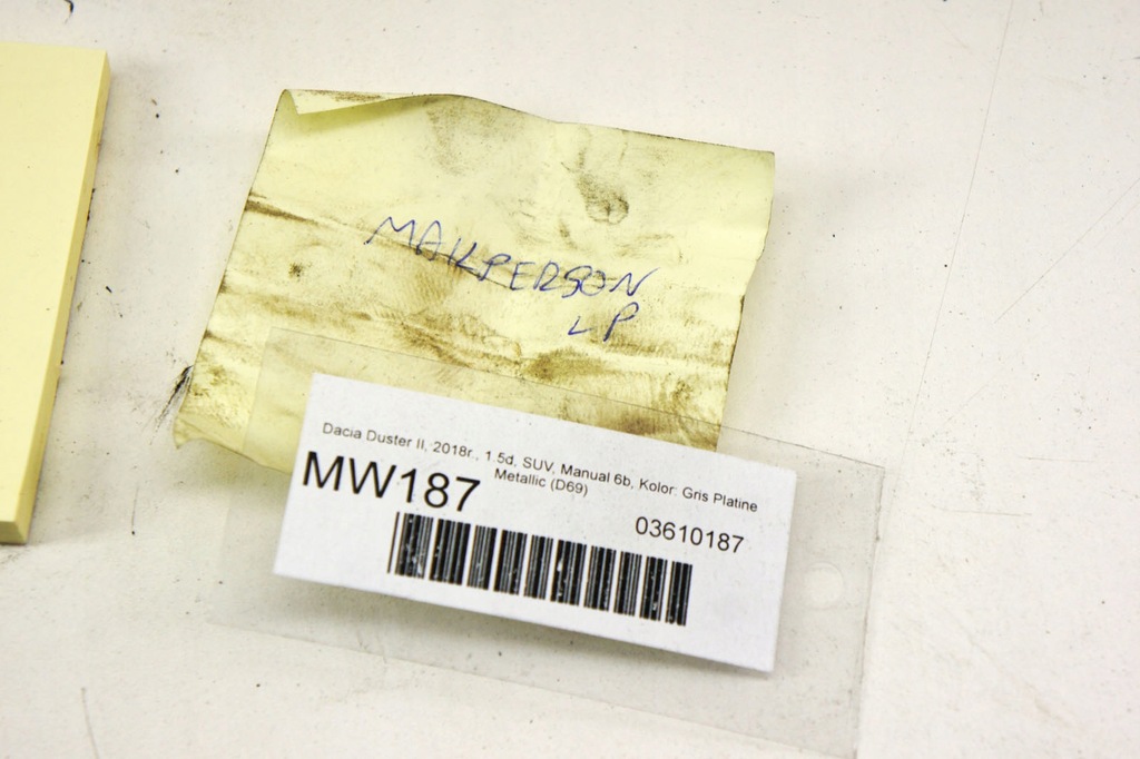 фото №6, Mw187 dacia duster ii 1.5d амортизатор левый перед