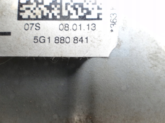 фото №8, Vw golf vii подушка air bag коленная kolan 5g1880841