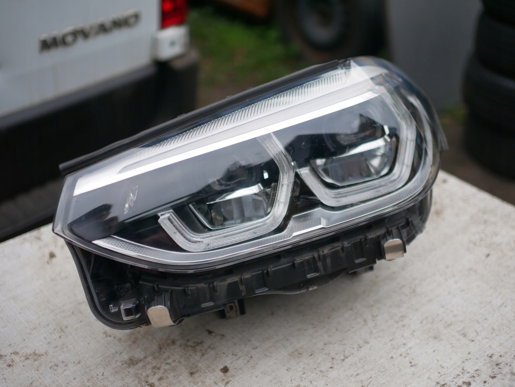 фото №1, Bmw x3 g01 17-20 лампа лівий перед адаптивний led 9491681 оригінальний номер !опис!