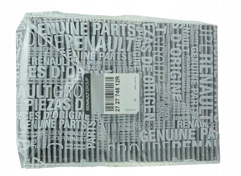 фото №1, Фильтр салонный угольный 272774812r renault megane iv talisman оригинальный номер renault