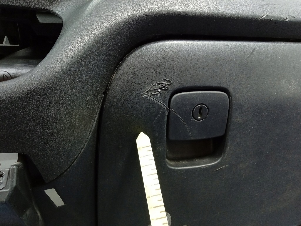 фото №4, Fiat doblo ii lift приборная панель приборная консоль eu