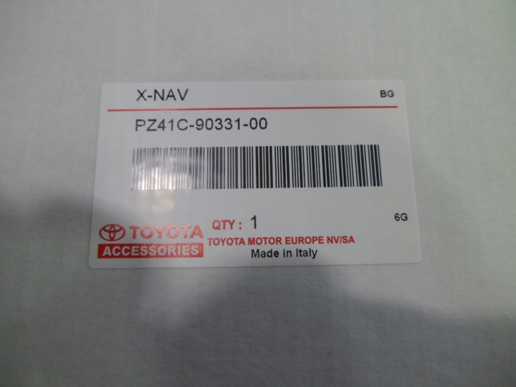 фото №1, Навігація toyota aygo 2018- оригінал