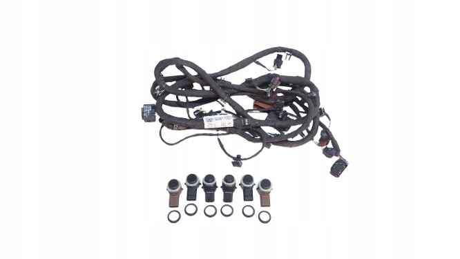 фото №1, Nowa оригинальная жгут 6 pdc радары audi q8 4m8971095ah + датчики pdc