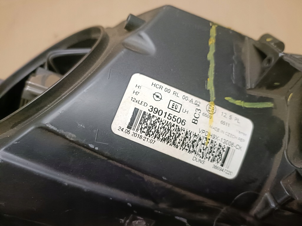 фото №5, Opel adam лампа перед левая 39015506