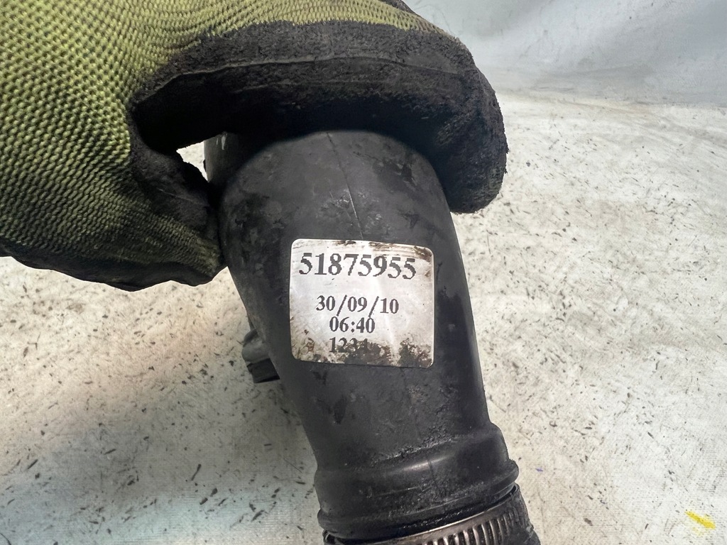 фото №4, Fiat doblo ii 10- combo d труба шланг повітря