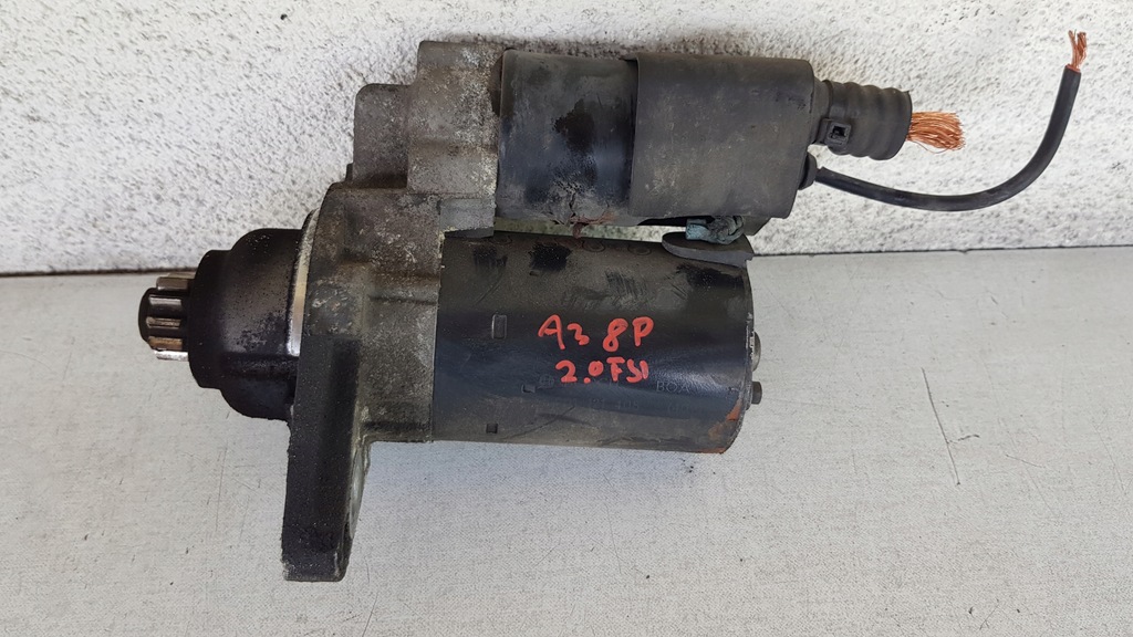 фото №1, Стартер audi a3 8p 2.0 fsi