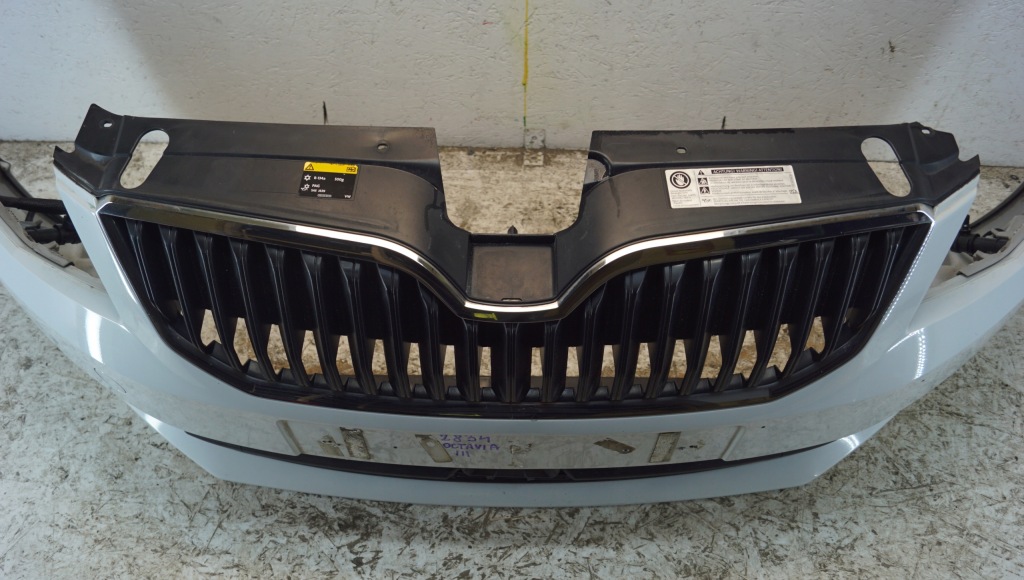 фото №9, Бампер перед skoda octavia iii радар ls9r