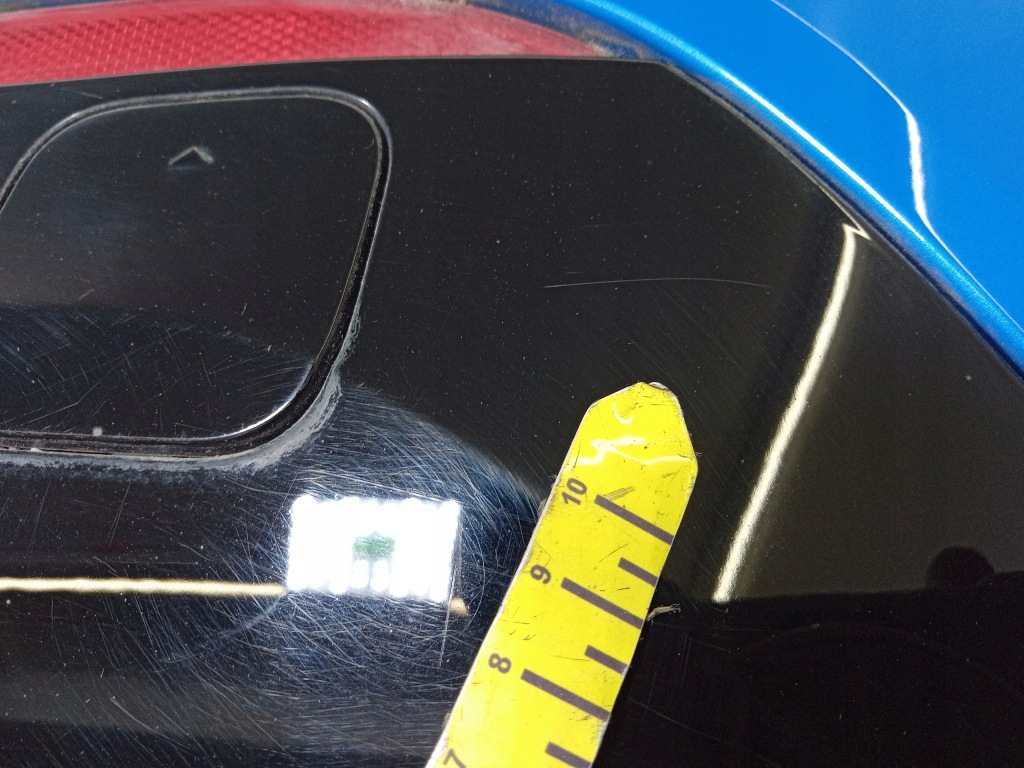 Bmw 1 f40 бампер задний  misano blau металлик mpakiet Оригинал