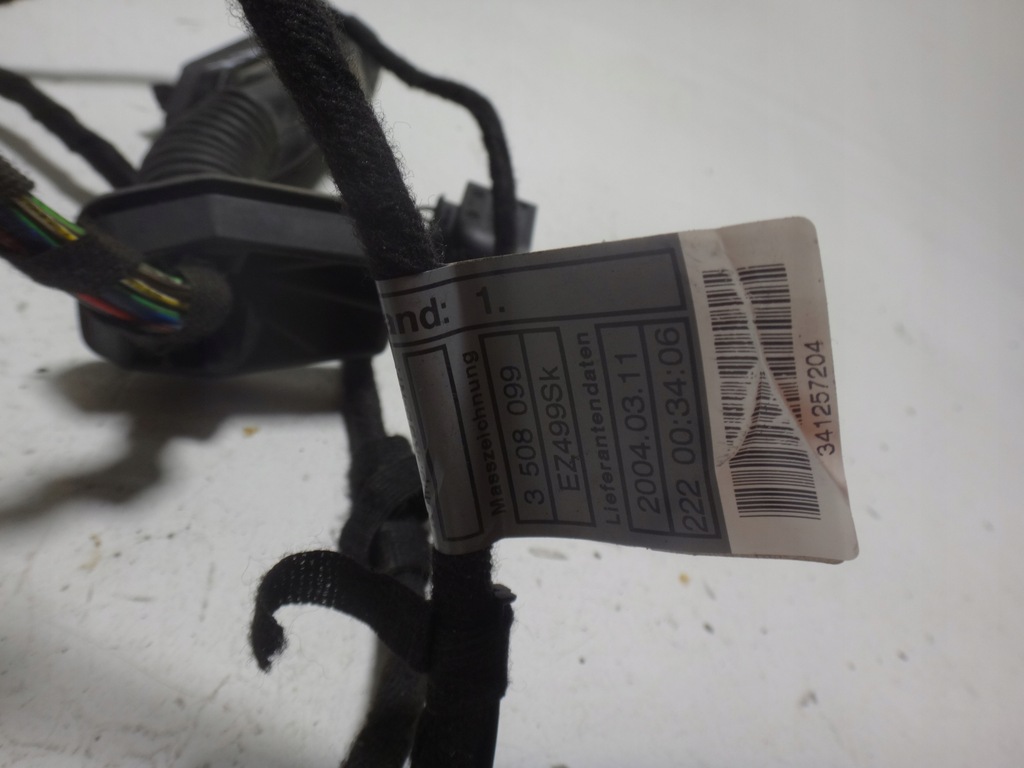 фото №8, Електропроводка джгут двері задня задня bmw x3 e83