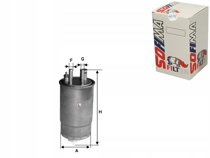 фото №1, Фільтр пального fiat fiorino grande punto punto punto