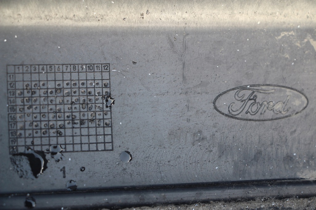 фото №7, Ford transit custom lift mk8 бампер задня задній 2014-24