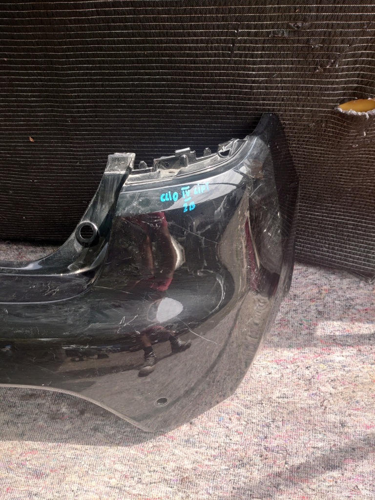 фото №2, Бампер задняя задний renault clio iv lift hb pdc